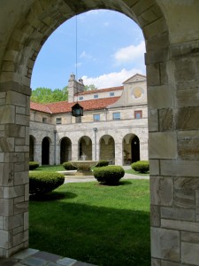 Courtyard at Shrine of St. Anthony